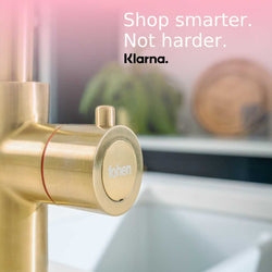 Image of Fohen Fohen Flagro Brushed Gold Instant Boiling Water Kitchen Tap