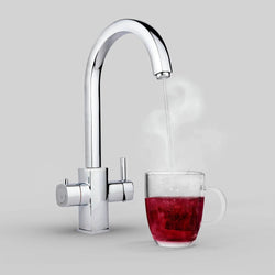 Image of Fohen Fohen Florence Polished Chrome Boiling Hot Water Tap