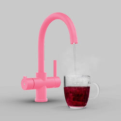 Image of Fohen Furnas Satin Pink Boiling Hot Water Kitchen Tap