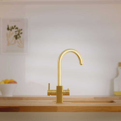 Image of Fohen Fohen Florence Brushed Gold Boiling Water Tap