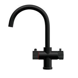 Image of Fohen Fohen Focetti | Black Boiling Water Kitchen Tap