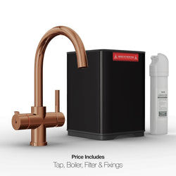 Image of Fohen Fohen Furnas | Brushed Copper Boiling Water Tap 