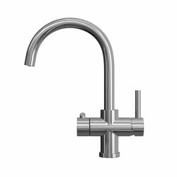 Image of Fohen Fohen Furnas | Polished Chrome Boiling Water Tap with Swan Neck